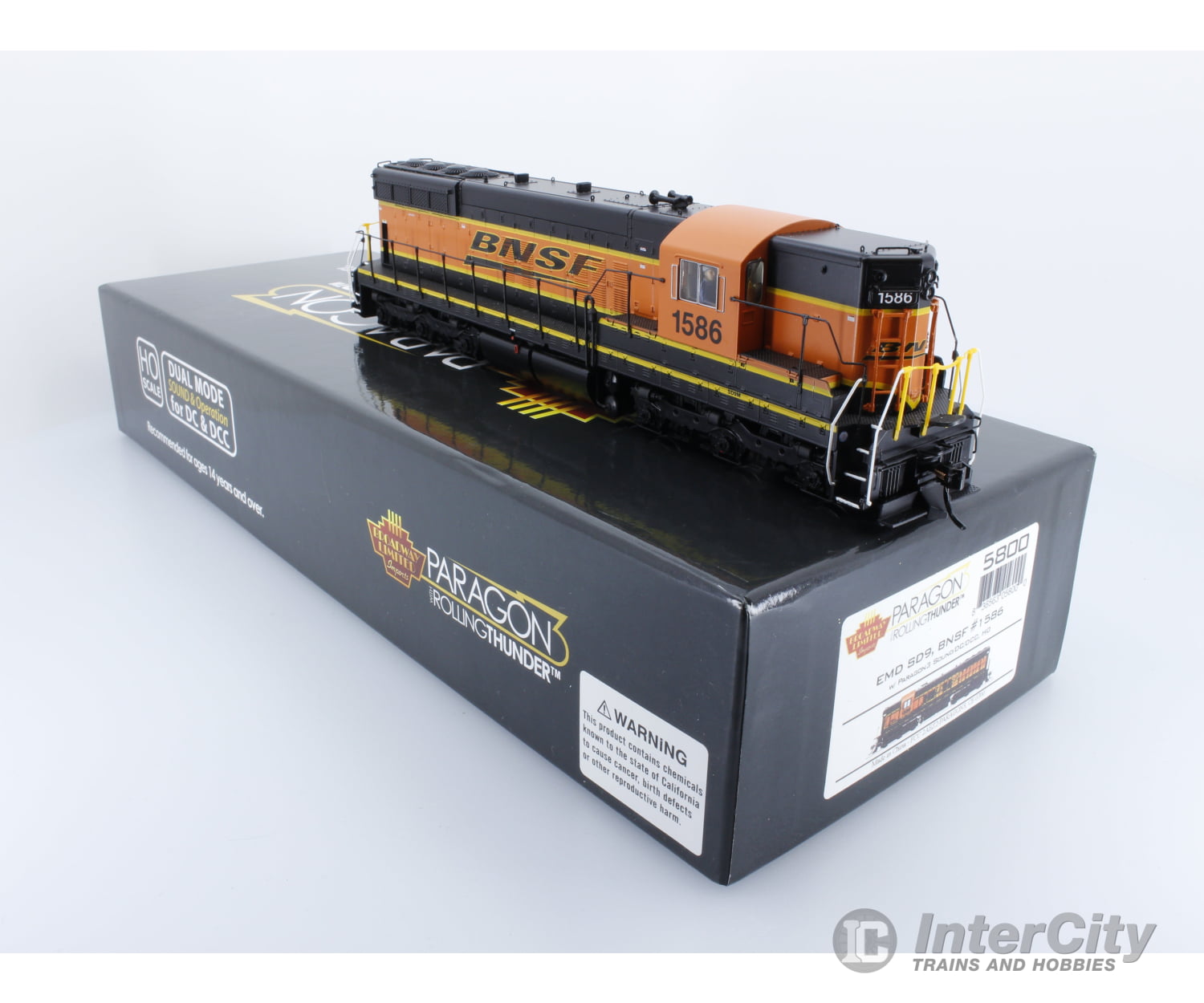 Bli 5800 Ho Emd Sd9 Bnsf Road Number 1586 Dcc/Sound Paragon 3 Locomotives