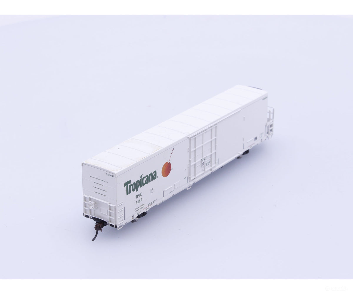 BLMA BLMA 15712 N Trinity 64’ Reefer Tropicana (TPIX) 3181 - Freight Cars
