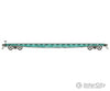 Blma Models N 17025 Gsc 60 Flatcar - Ready To Run -- Great Northern #160003 (Jade Green White)