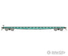 Blma Models N 17026 Gsc 60 Flatcar - Ready To Run -- Great Northern #160005 (Jade Green White)