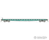 Blma Models N 17028 Gsc 60 Flatcar - Ready To Run -- Great Northern #160008 (Jade Green White)