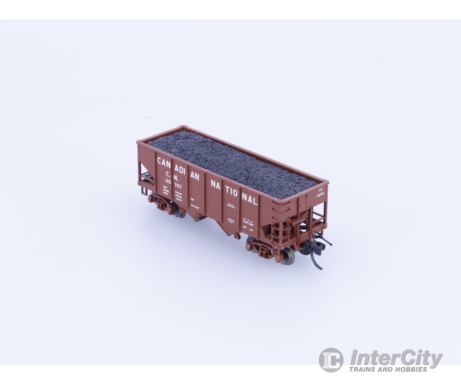 Bluford Shops 60033 N USRA 30’6’’ 2 Bay Hopper Canadian National (CN) 115707 Freight Cars