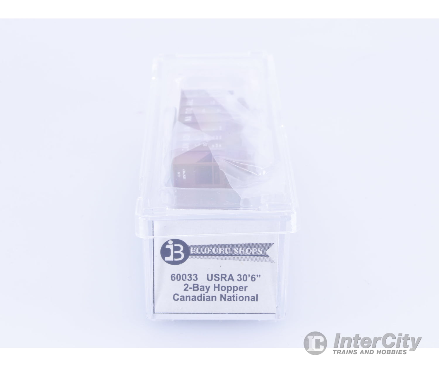 Bluford Shops 60033 N USRA 30’6’’ 2 Bay Hopper Canadian National (CN) 115707 Freight Cars