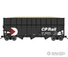 Bluford Shops N 17122 2-Pack Of Cp Rail Hoppers With Wood Chip Extensions Freight Cars