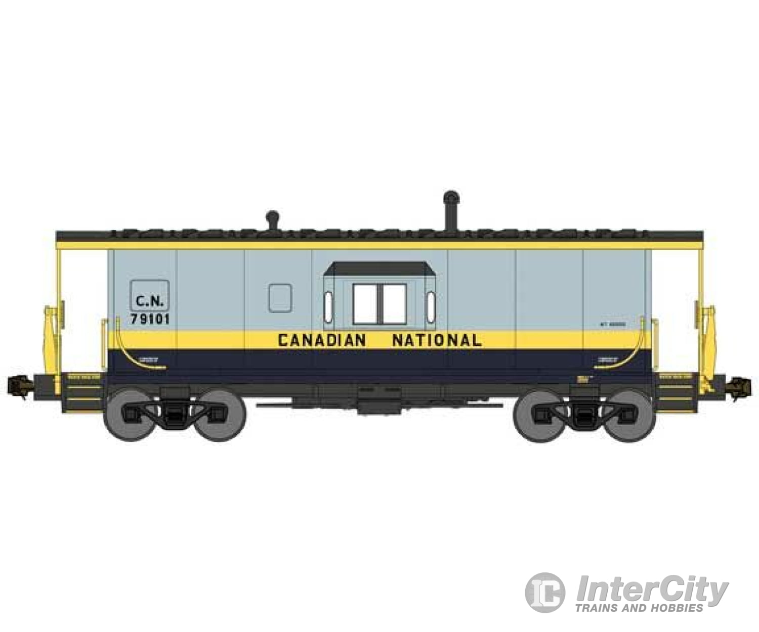 Bluford Shops N 40060 Cnr (Ex Nar) Bay Window Caboose Rd# 79101 Freight Cars