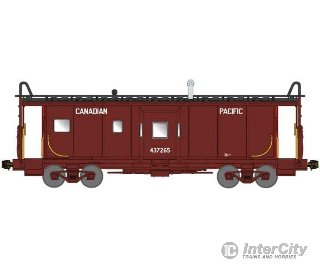 Bluford Shops N 42090 Cpr Bay Window Caboose Rd# 437265 Freight Cars