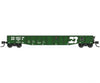Bluford Shops N 52101 52’6’’ 15-Panel Mill Gondola - Lightly Dented Sides - Burlington Northern #558203 (Cascade Green