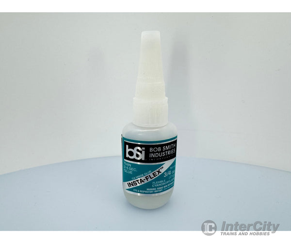 Bob Smith Glue 119 Insta-Flex Flexible Thin Ca 3/4Oz Glues & Adhesives