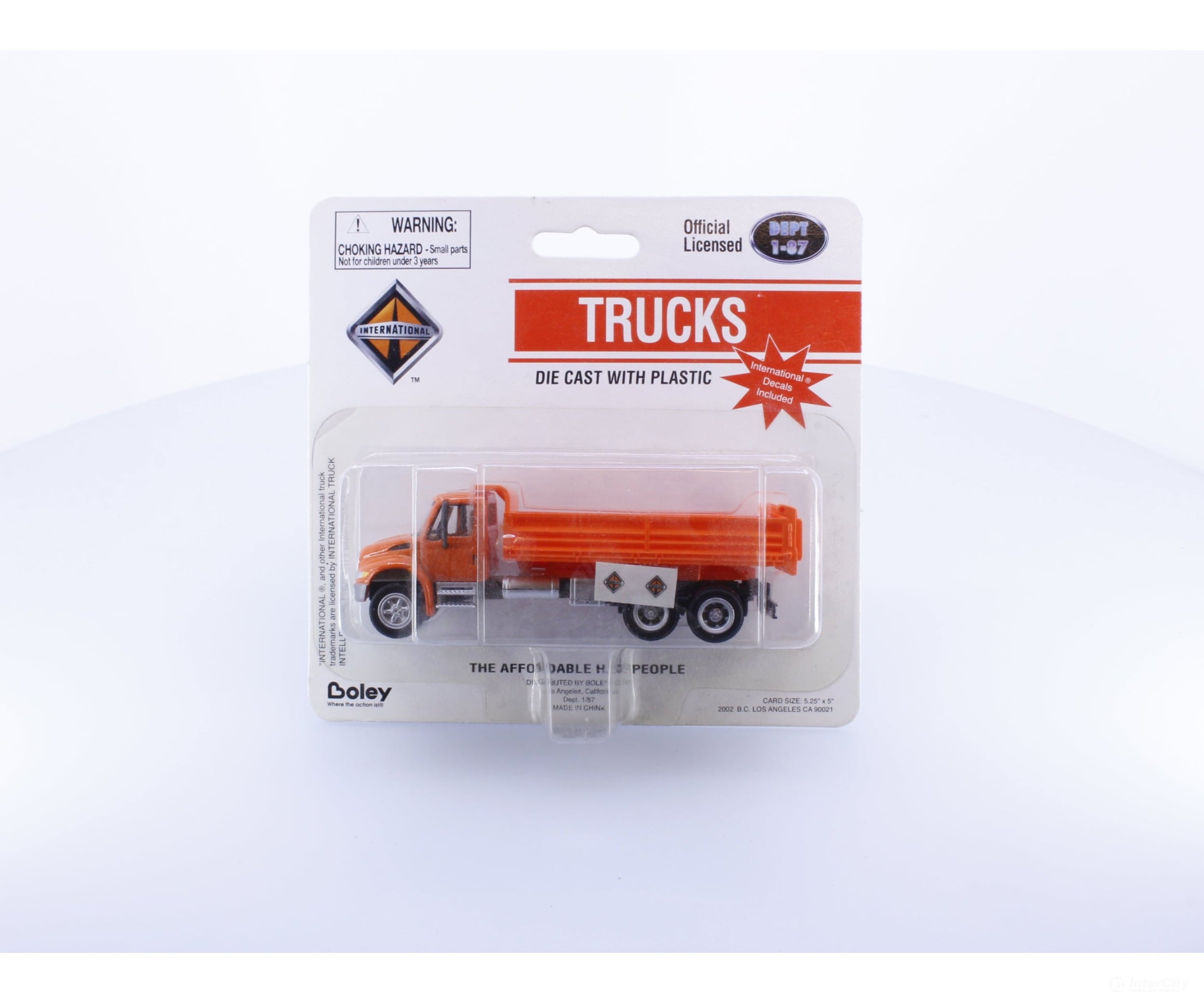 Boley 4105-99 HO International Two Axle Dump Truck Cars & Trucks