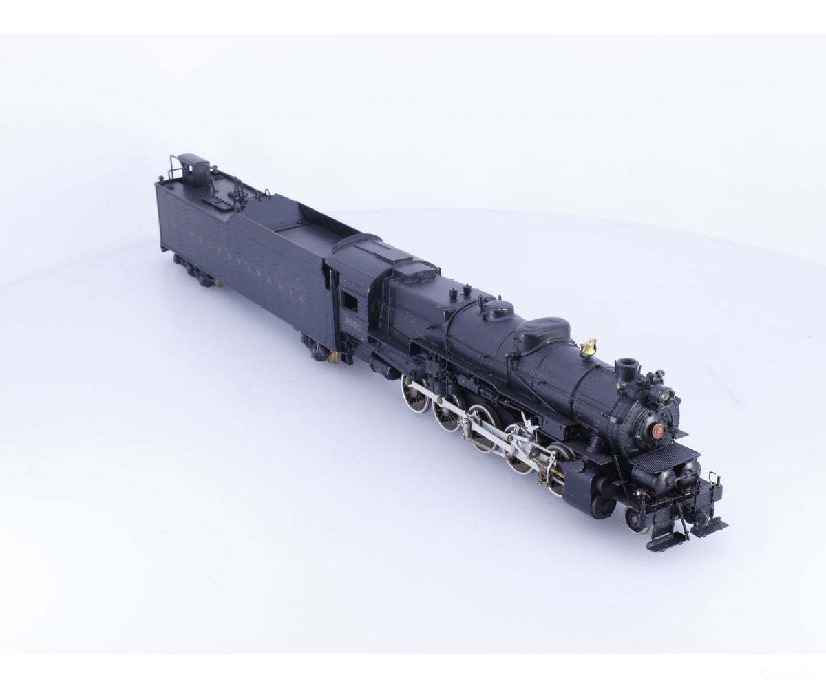 Bowser 1-100300 HO Die Cast 2-10-0 Steam Locomotive Pennsylvania (PRR) 1680 Analog DC - Locomotives