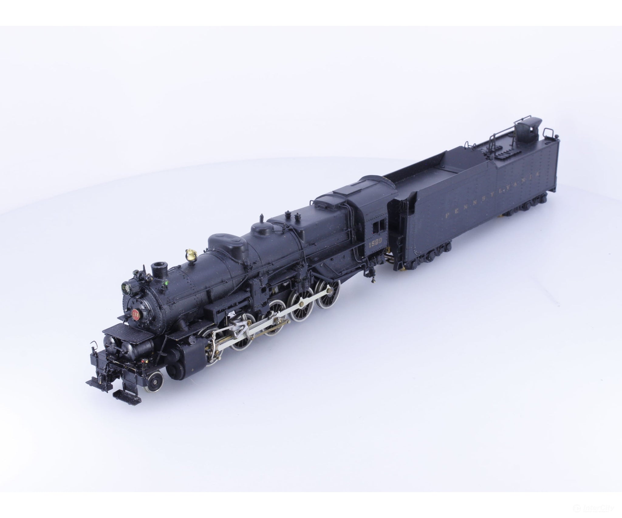 Bowser 1-100300 HO Die Cast 2-10-0 Steam Locomotive Pennsylvania (PRR) 1680 Analog DC - Locomotives