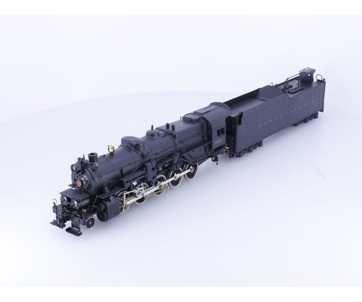 Bowser 1-100300 HO Die Cast 2-10-0 Steam Locomotive Pennsylvania (PRR) 1680 Analog DC - Locomotives