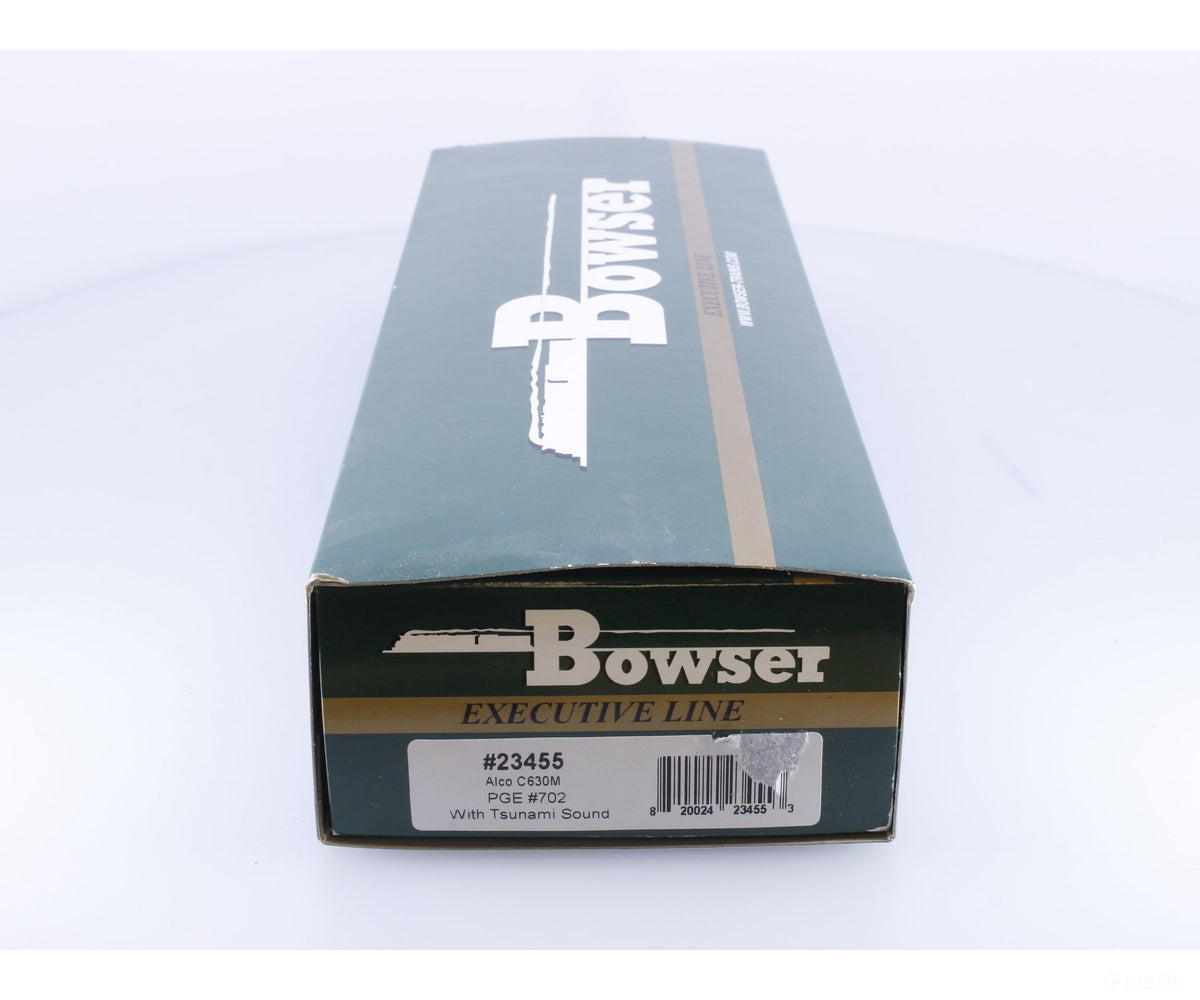 Bowser 23455 HO Alco C630M Diesel Locomotive Tsunami Sound Pacific Great Eastern (PGE) 702 DCC & Sound - Locomotives