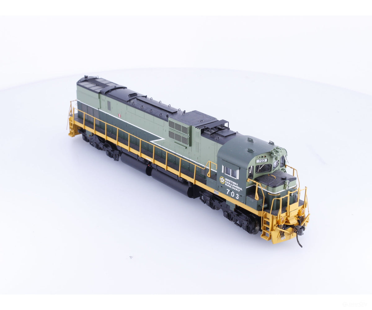 Bowser 23744 HO MLW C630M Diesel Locomotive with Tsunami Sound BC Rail (BCOL) 703 DCC & Sound - Locomotives