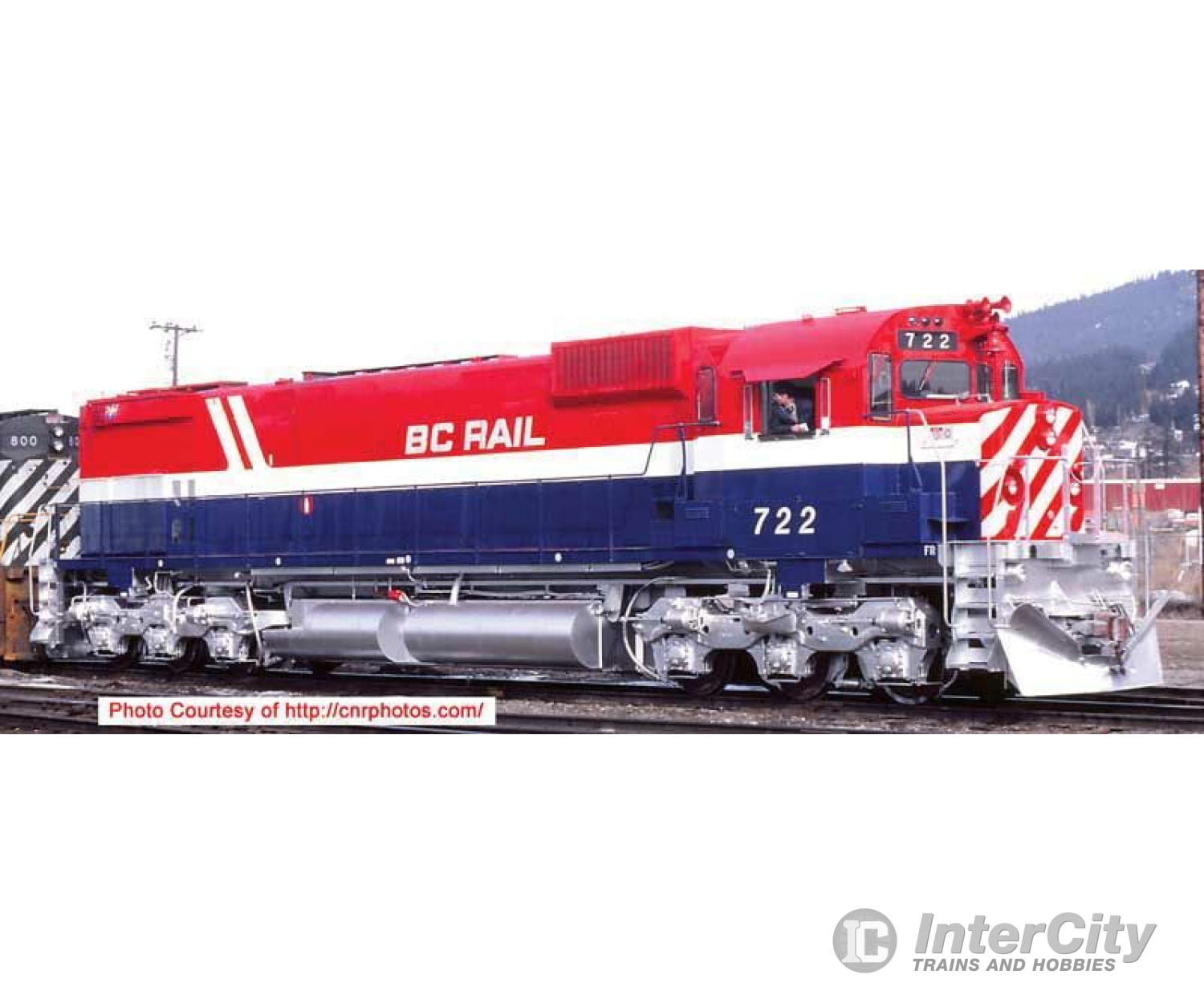 Bowser 24869 Ho Montreal Locomotive Works M630 - Standard Dc Executive Line -- Bc Rail 722 (Hockey
