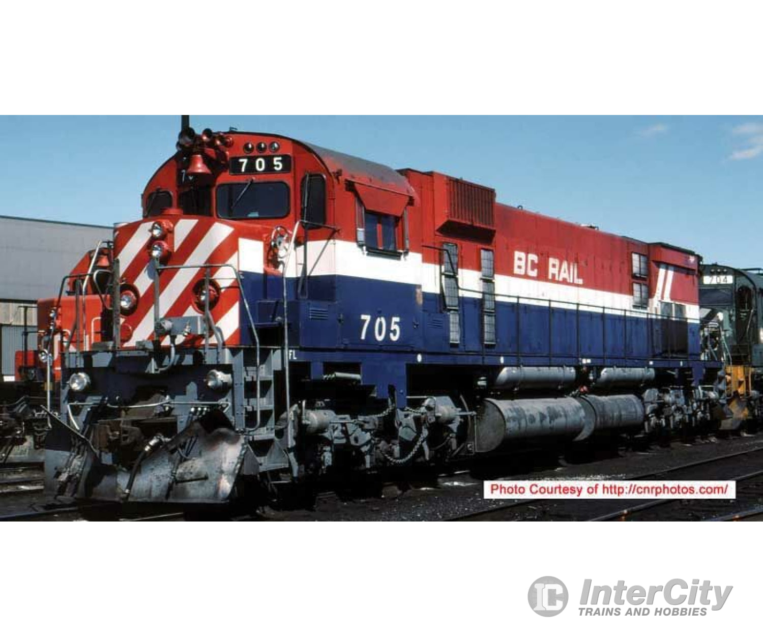 Bowser 24870 Ho Montreal Locomotive Works M630 - Loksound & Dcc Executive Line -- Bc Rail 705