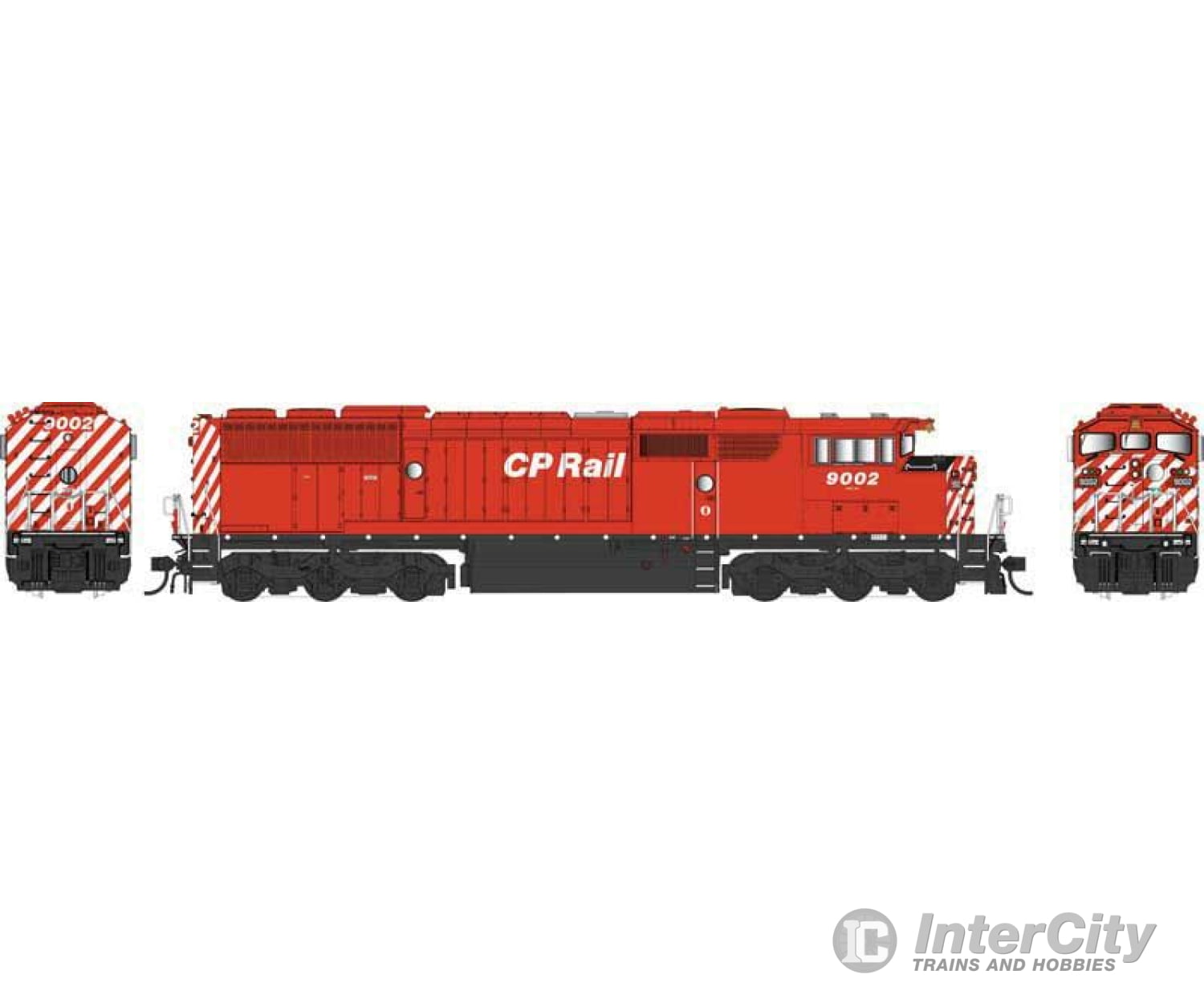 Bowser 24994 Ho Gmd Sd40-2F - Loksound & Dcc Executive Line -- Canadian Pacific #9002 (Action Red