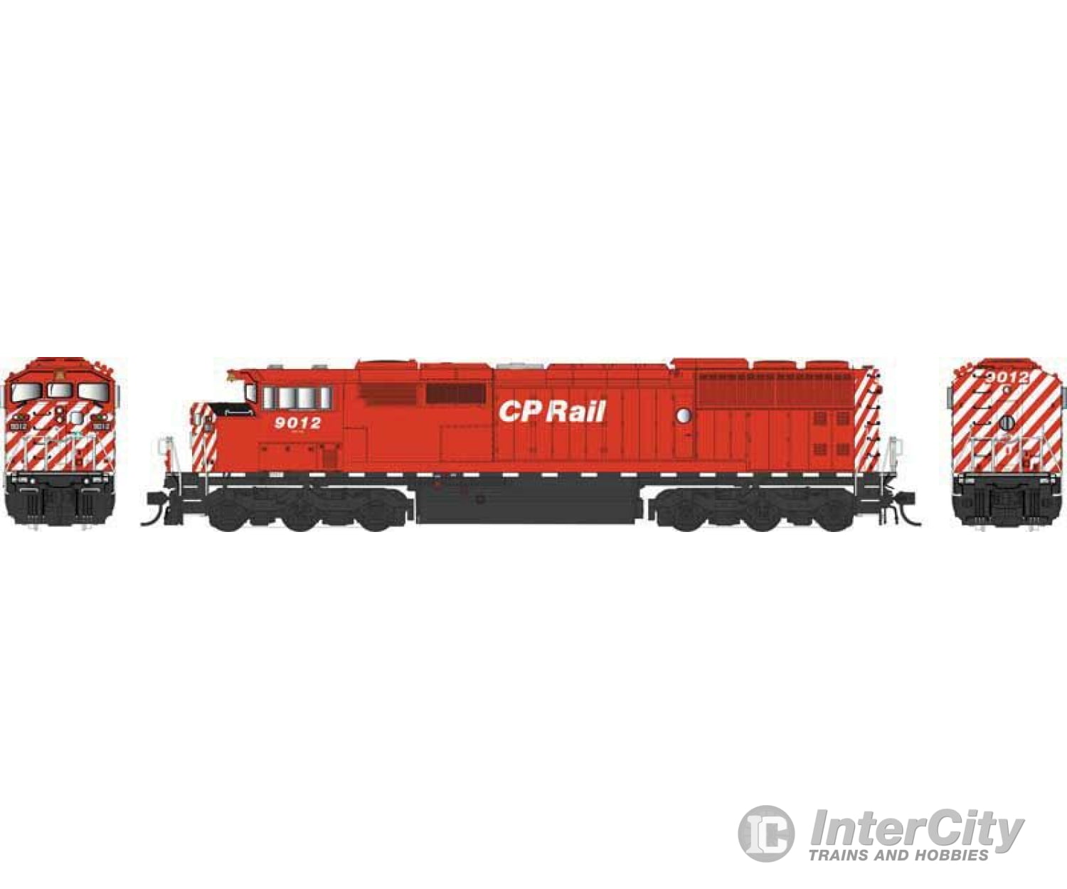 Bowser 25010 Ho Gmd Sd40-2F - Loksound & Dcc Executive Line -- Canadian Pacific #9012 (Action Red