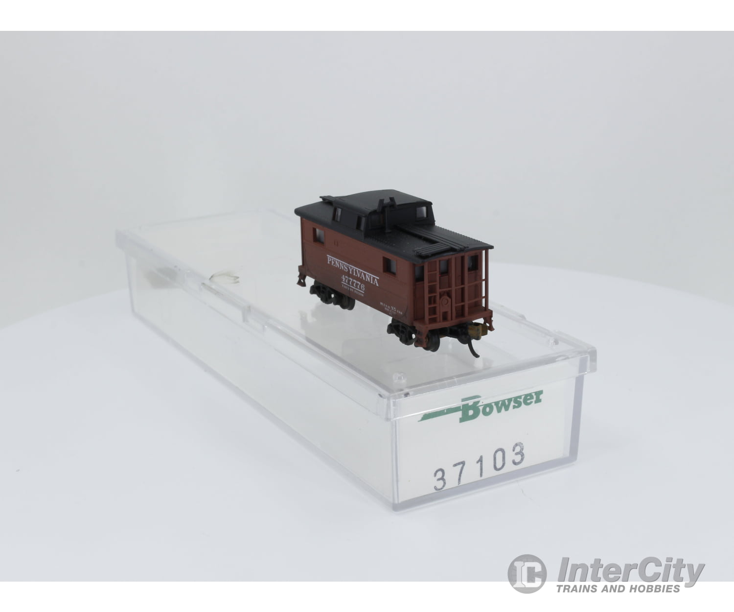 Bowser 37103 N Caboose Freight Car Pennsylvania (Prr) 477776 Cars