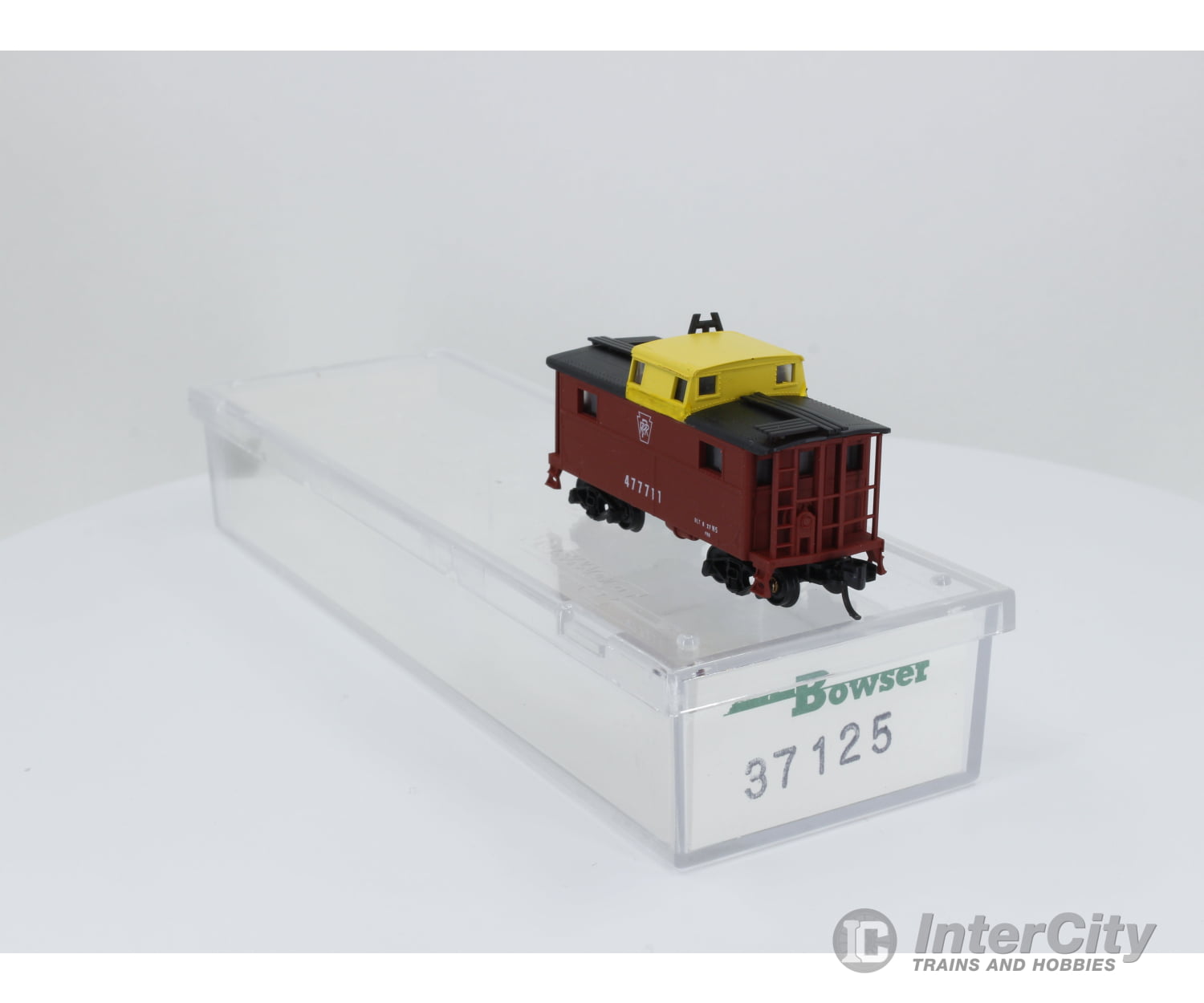 Bowser 37125 N Caboose Freight Car Pennsylvania (Prr) 477711 Cars