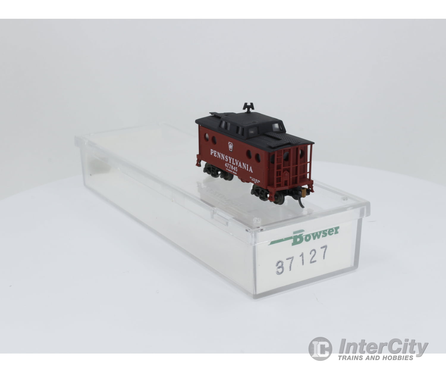 Bowser 37127 N Caboose Freight Car Pennsylvania (Prr) 477845 Cars