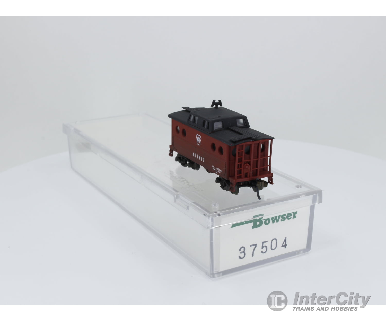 Bowser 37504 N Caboose Freight Car Pennsylvania (Prr) 477927 Cars