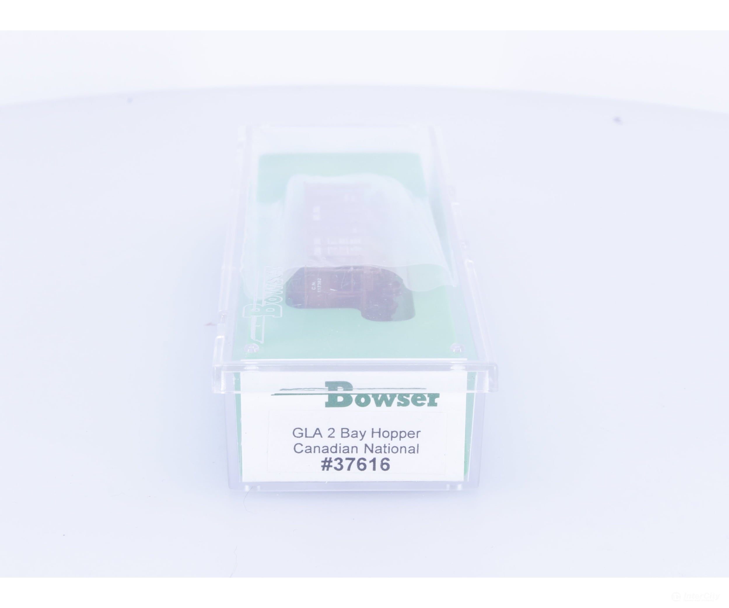 Bowser 37616 N GLA 2 Bay Hopper with Load #3 Canadian National (CN) 117382 - Freight Cars