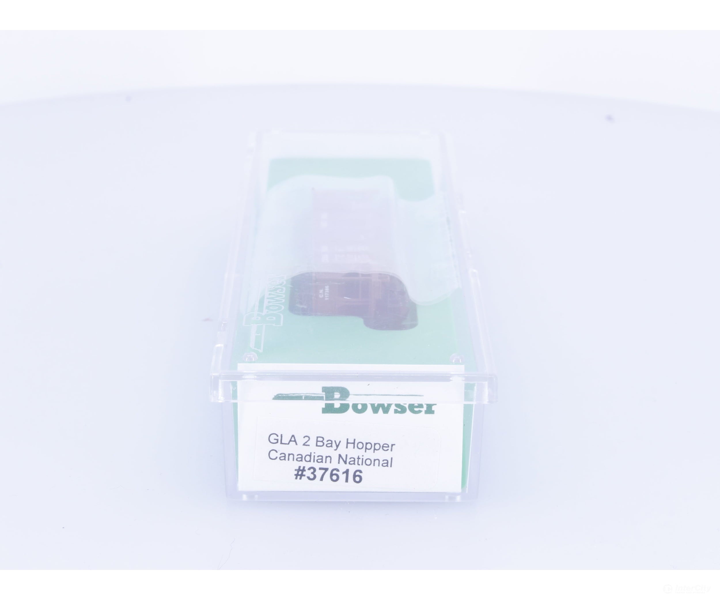 Bowser 37616 N GLA 2 Bay Hopper with Load Canadian National (CN) 117386 - Freight Cars