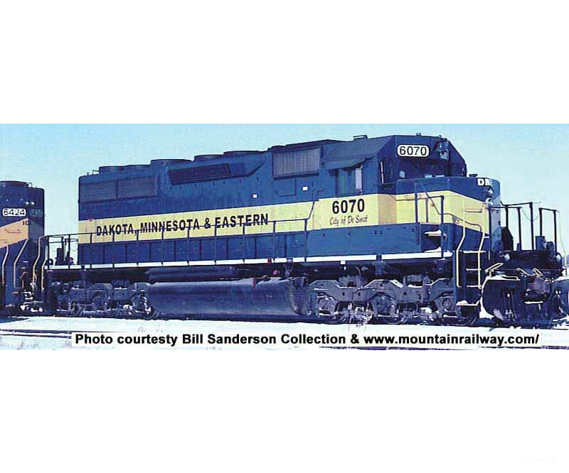 Bowser Ho #24908 Dm&E Road #6082 Executive Line Locomotives