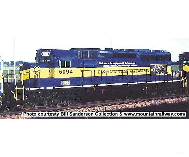 Bowser Ho #24912 Dm&E Employee Dedication Scheme Road #6094 Dcc/Sound Executive Line Locomotives