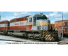 Bowser Ho #24927 Cp Grey/Maroon Small Rear #’S No Ditch Lights Road #5502 Executive Line Locomotives