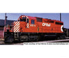Bowser Ho #24944 Cp Rail 5’’ Face Stripes Small Multi Mark (Experimental Paint Scheme) No Ditch