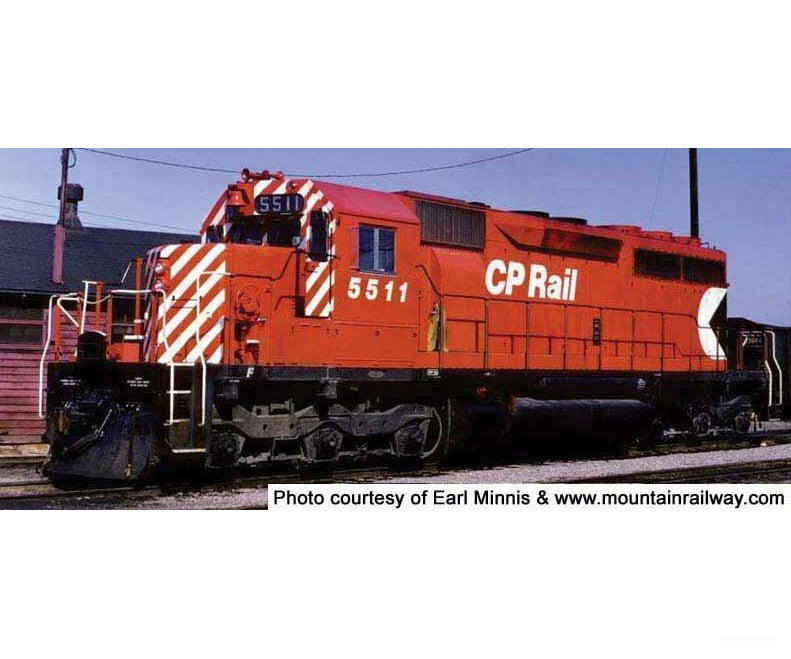 Bowser Ho #24944 Cp Rail 5’’ Face Stripes Small Multi Mark (Experimental Paint Scheme) No Ditch