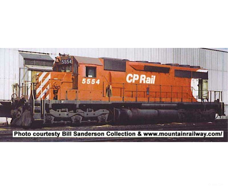 Bowser Ho #24948 Cp Rail 8’’ Nose Stripe Large Multi Mark W/Ditch Lights Road #5554 Executive