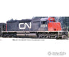 Bowser Ho #24955 Cn Black/Red Noodle Scheme W/Dynamic Brakes Ditch Lights Single Class Light Road