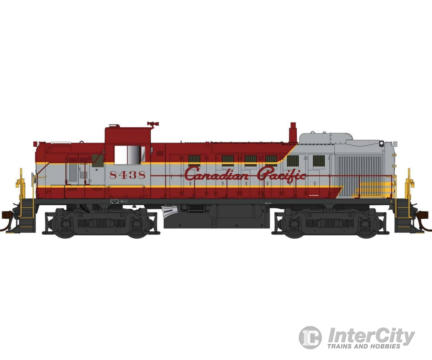 Bowser Ho 25268 Alco Rs3 - Loksound & Dcc Canadian Pacific #8441 (Maroon Gray Yellow Script