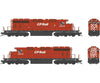 Bowser Ho 25314 Gmd Sd40-2 - Loksound 5 And Dcc Executive Line Canadian Pacific #5671 (Action Red