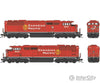 Bowser Ho 25348 Gmd Sd40-2F - Loksound 5 And Dcc Executive Line Canadian Pacific #9010 (2022 Red