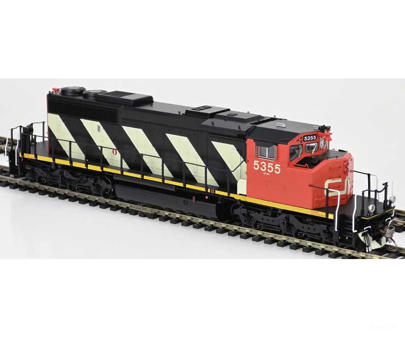 Bowser HO 25394 GMD SD40-2W - LokSound 5 and DCC - Canadian National #5360 (Sergeant Stripes black white red No