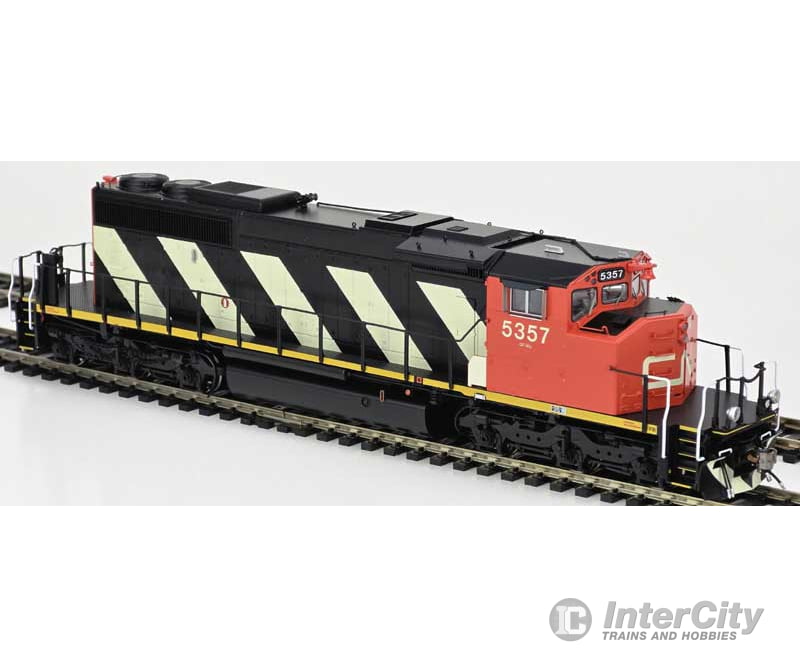 Bowser HO 25401 GMD SD40-2W - LokSound 5 and DCC - Canadian National #5357 (Sergeant Stripes black white red No