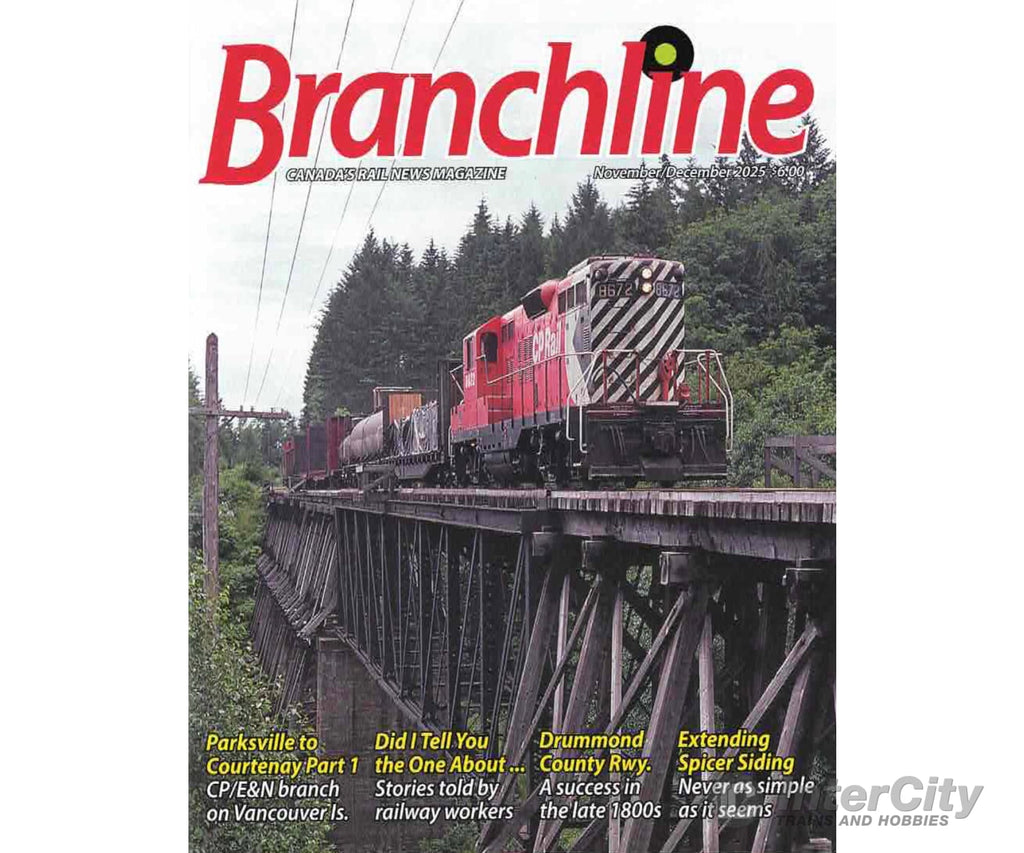 Branchline Magazine November/December 2025 Magazines