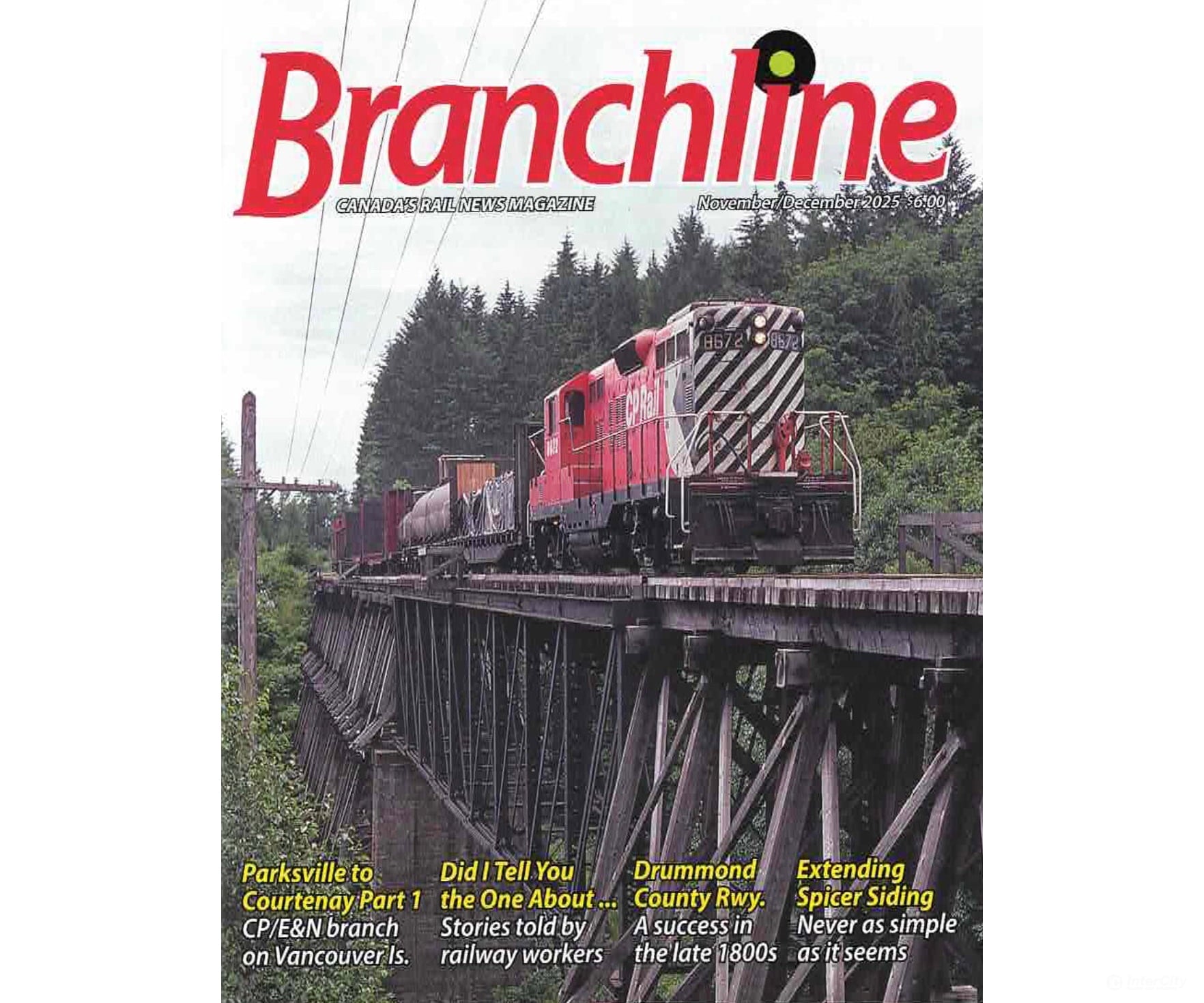 Branchline Magazine November/December 2025 Magazines