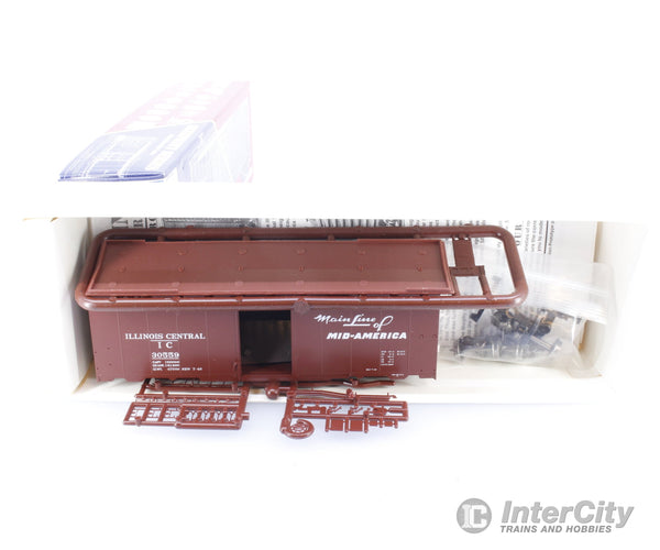 Branchline Trains 1416 HO 40’ AAR Boxcar 6’ Door Kit Illinois Central (IC) 30559 Freight Cars