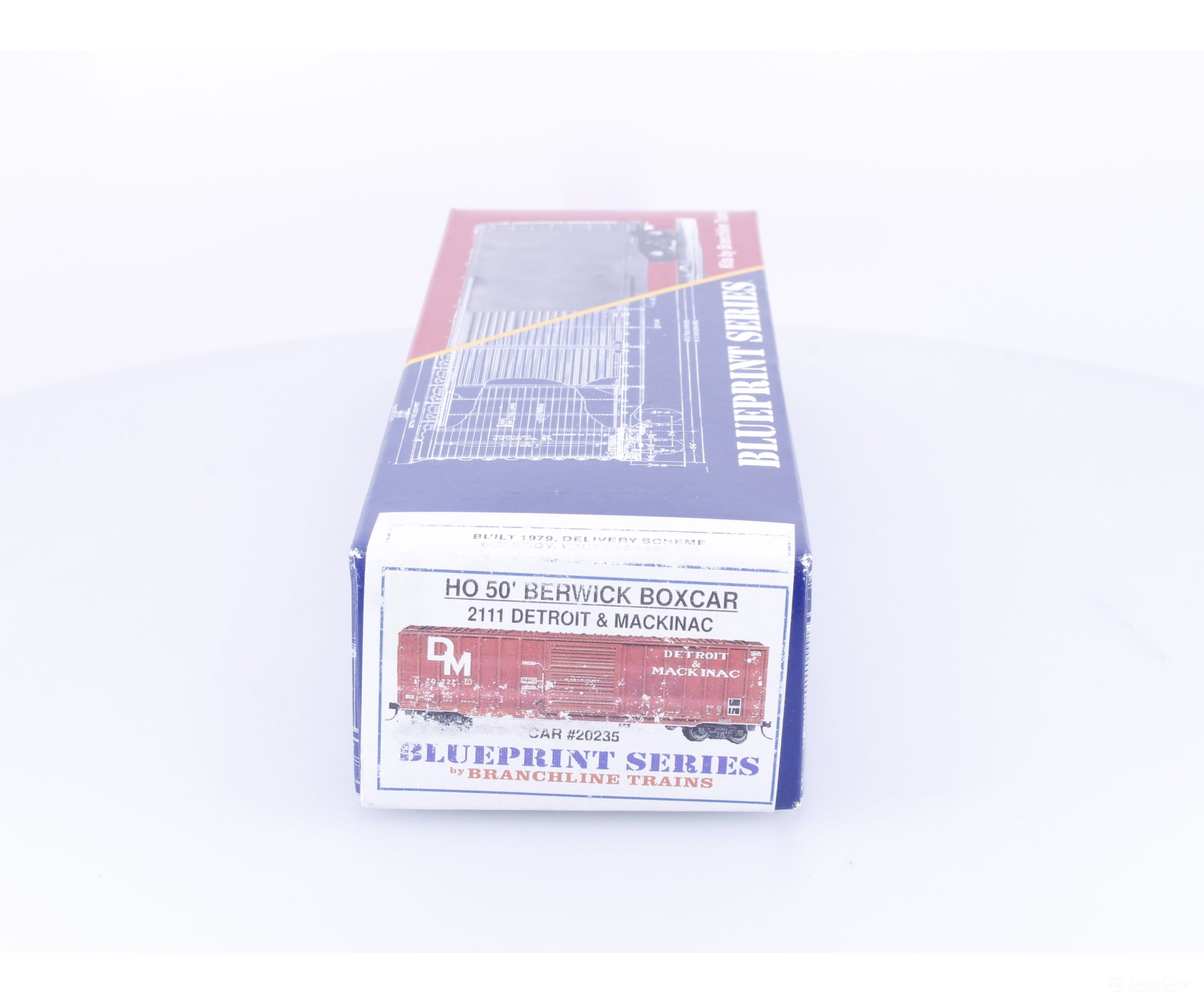 Branchline Trains 2111 HO 50’ Berwick Box Car Detroit & Mackinac (DM) 20235 - Freight Cars