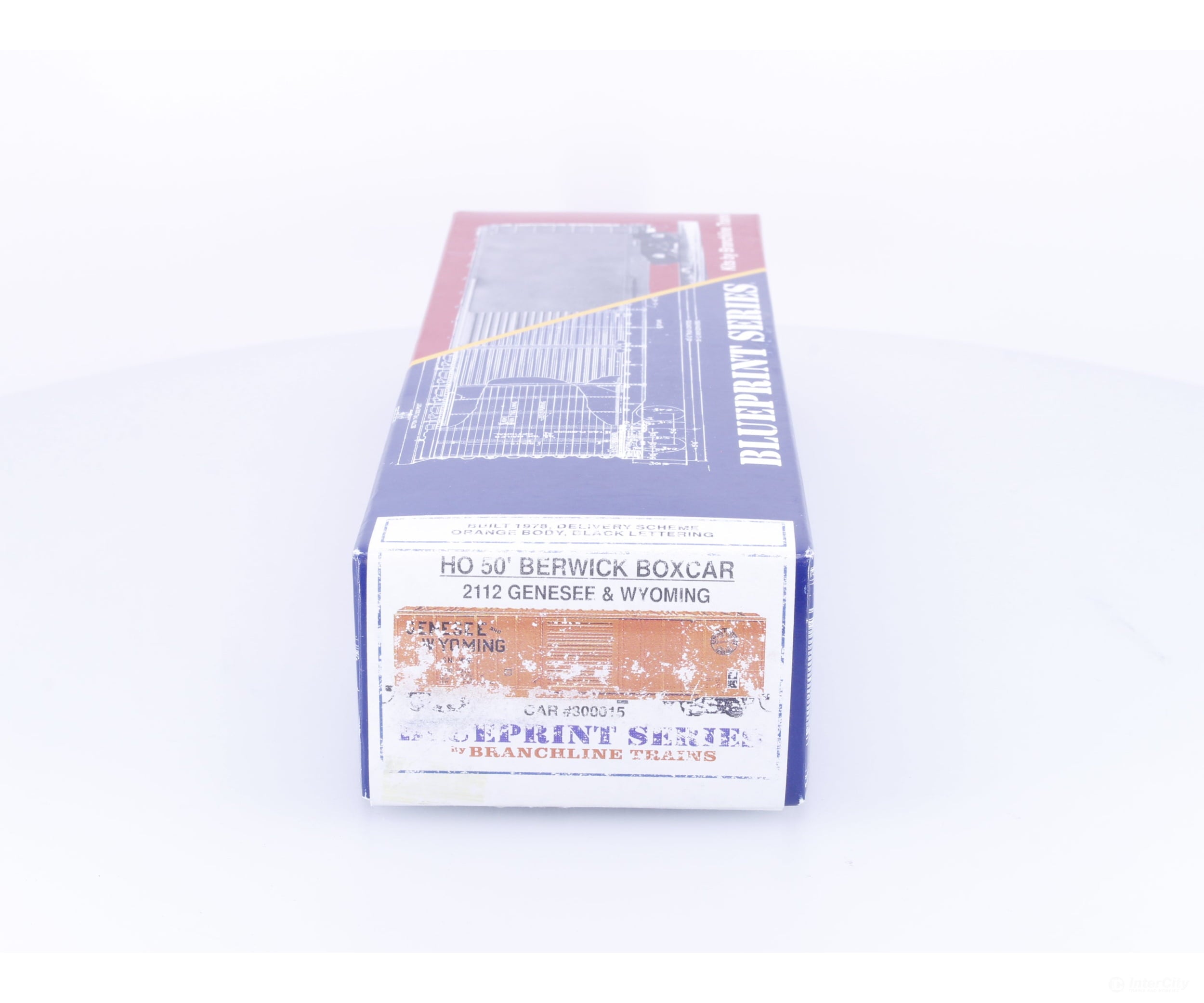 Branchline Trains 2112 HO 50’ Berwick Box Car Genesee & Wyoming (GNWR) 300015 - Freight Cars