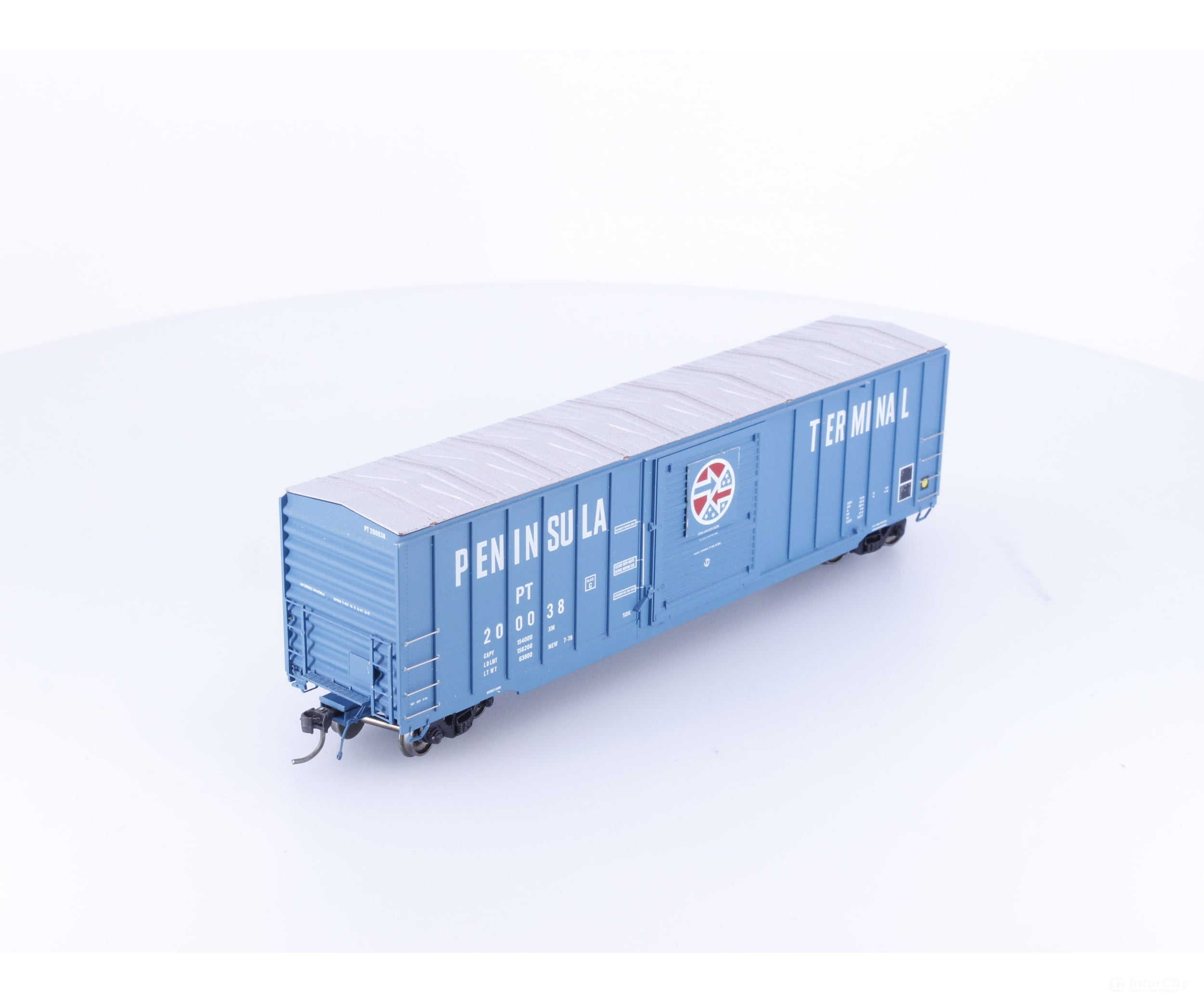 Branchline Trains 2120 HO 50’ Berwick Single Door Boxcar Peninsula Terminal (PT) 200038 - Freight Cars