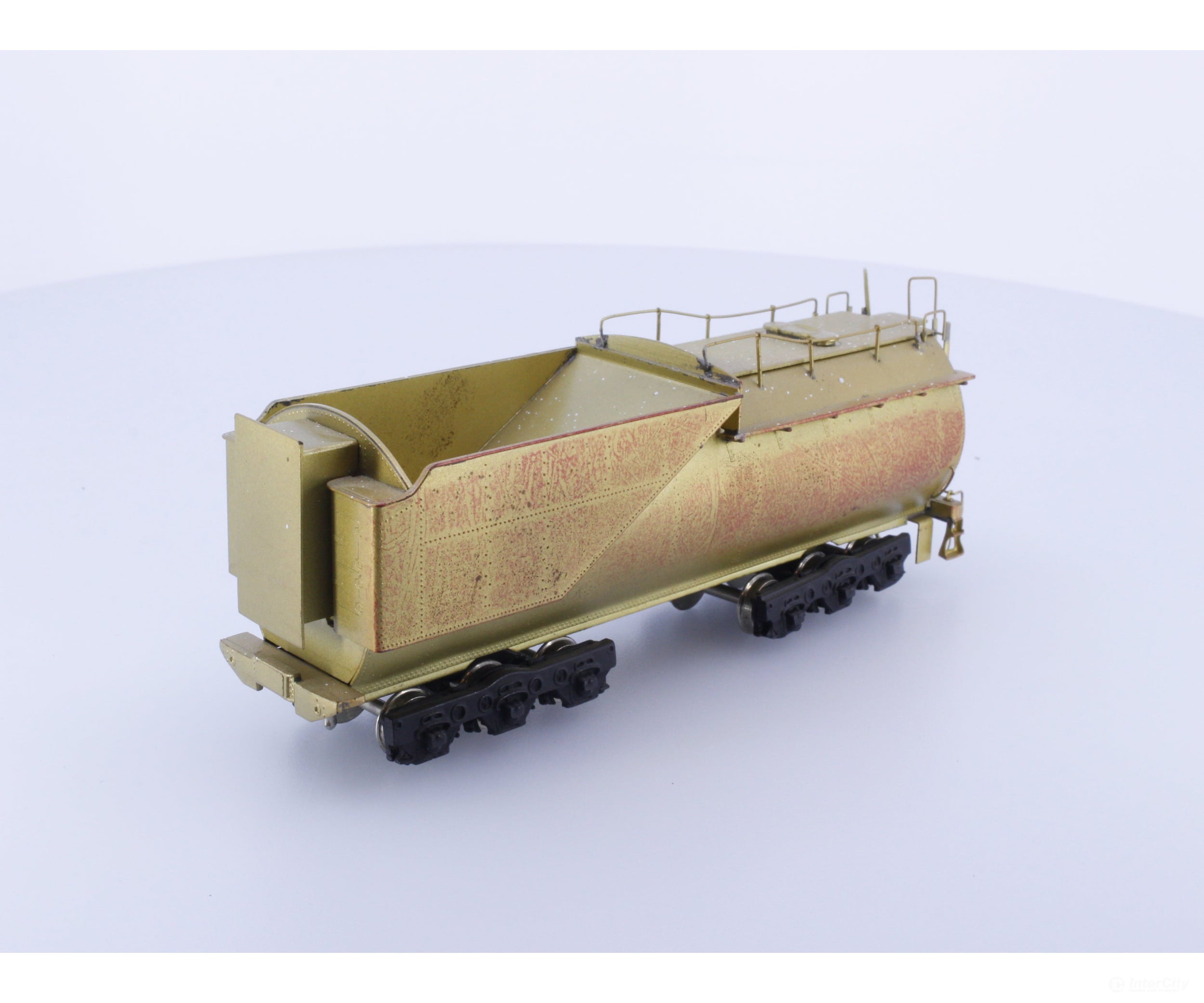 Brass Model GN-08 HO Brass Unpainted 6 Axle Caboose Great Northern (GN) Analog DC Locomotives