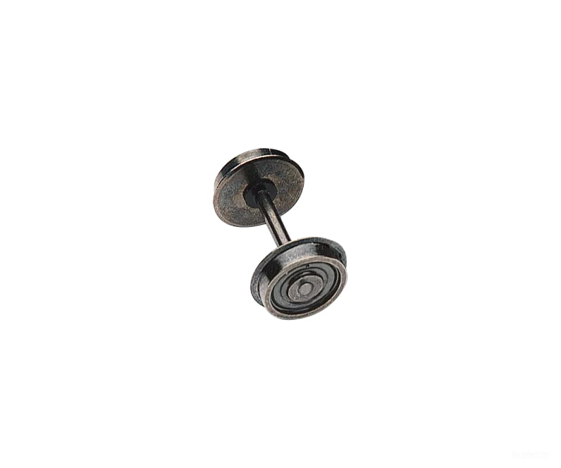 Brawa 2180.1 Ho Disk Wheels Without Toe Bearing Axle Length 20 Mm Parts