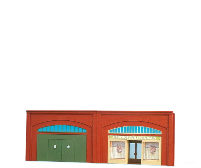Brawa 2880 HO Arcades with Shops Scenery Details