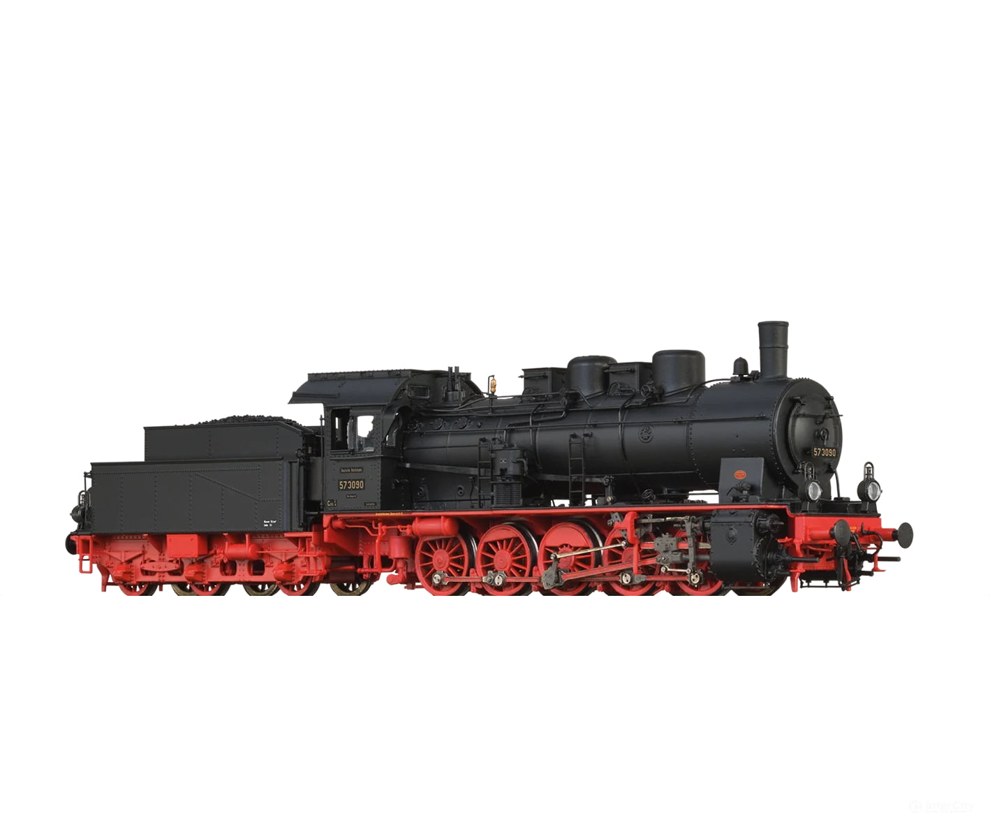 Brawa 40872 Ho Freight Locomotive Br 57.10 Drg (Dc Analog) European Locomotives